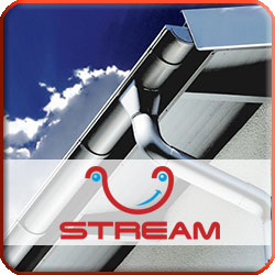 Водостічні системи з алюмооцинкованої сталі Stream
